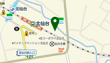 本山製作所仙台市武道館の地図画像