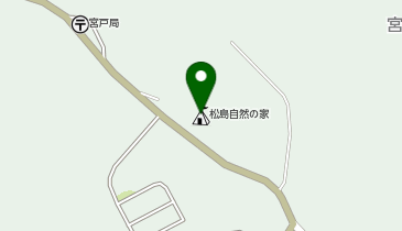 宮城県松島自然の家の地図画像