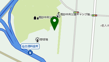 高砂中央公園庭球場の地図画像