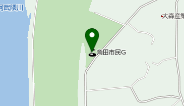 角田市民ゴルフ場の地図画像