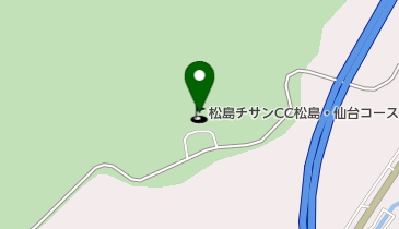 松島チサンカントリークラブ松島・仙台コースの地図画像