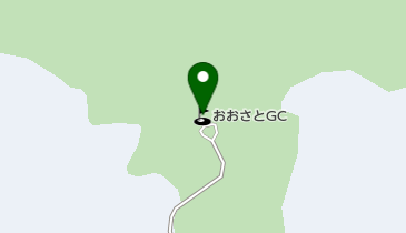 おおさとゴルフ倶楽部の地図画像