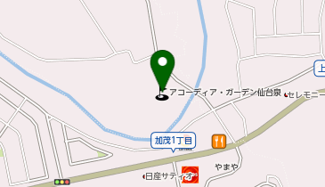 アコーディア・ガーデン仙台泉の地図画像