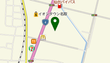 GiGO名取の地図画像