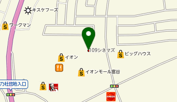 アピナ富谷店の地図画像