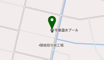 今泉運動場温水プールの地図画像