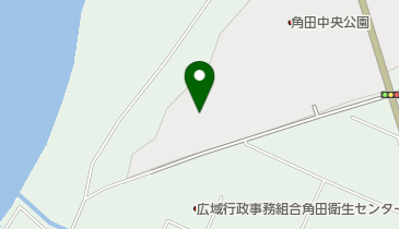 角田市屋内温水プールの地図画像