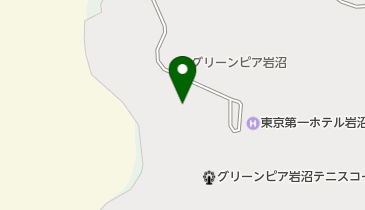 グリーンピア岩沼森のプールの地図画像