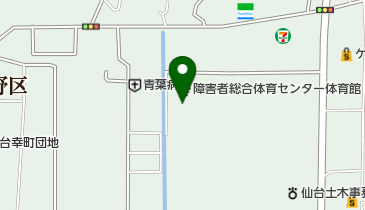 幸町ウェルフェア温水プールの地図画像