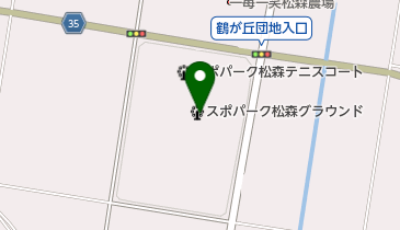 スポパーク松森プールの地図画像
