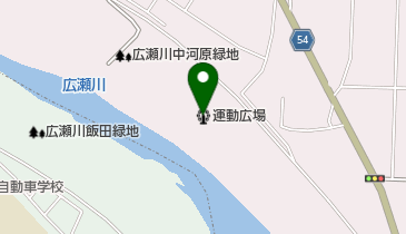 広瀬川中河原緑地運動広場の地図画像