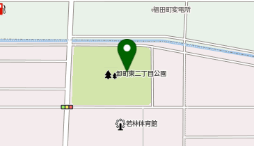 卸町東二丁目公園野球場の地図画像