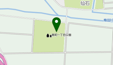 扇町一丁目公園野球場の地図画像