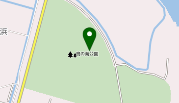 SAKANアスリートパーク鳥の海野球場の地図画像