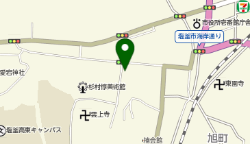 藻塩焼神事の地図画像
