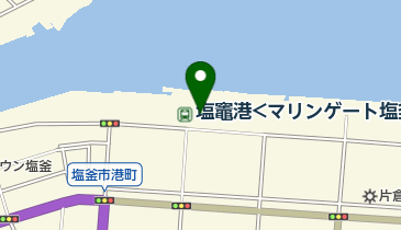 塩竃・松島遊覧の地図画像