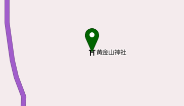 黄金山神社の地図画像