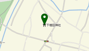 下増田神社の地図画像