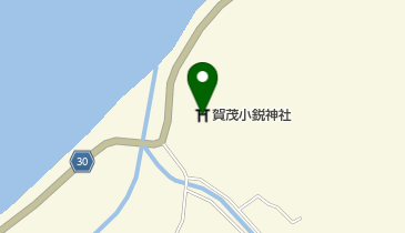 賀茂小鋭神社の地図画像