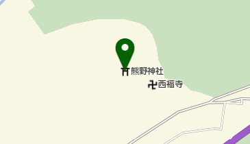 熊野神社の地図画像