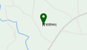 熊野神社の地図画像