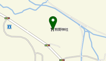 熊野神社(旧新宮社)の地図画像