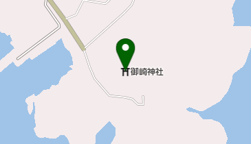 御崎神社の地図画像