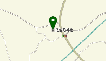 佐倍乃神社の地図画像