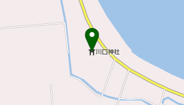 川口神社の地図画像