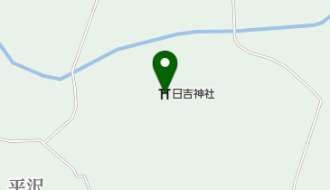 日吉神社の地図画像