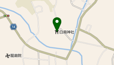 白鳥神社の地図画像