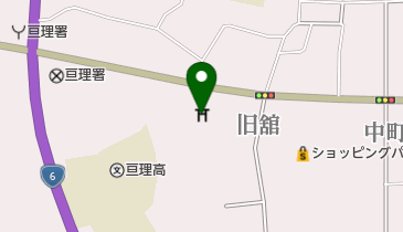 亘理神社の地図画像