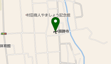 願勝寺の地図画像
