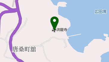 洪龍寺の地図画像
