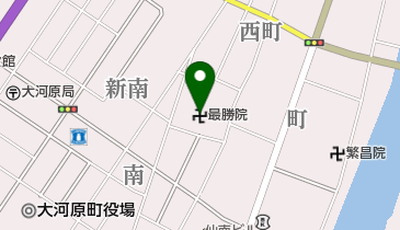 最勝院(西の寺)の地図画像