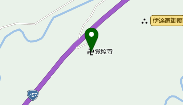 大義山覚照寺の地図画像