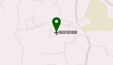 薬師瑠璃殿の地図画像