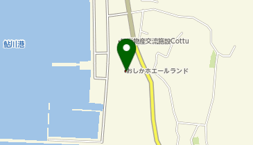 おしかホエールランドの地図画像