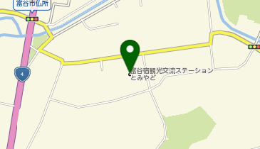 富谷宿観光交流ステーションとみやどの地図画像