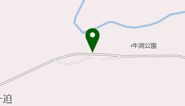 牛渕渓谷の地図画像