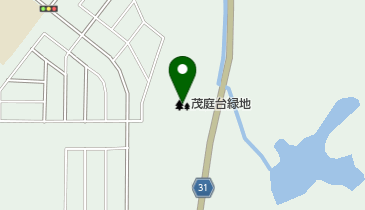 茂庭台緑地の地図画像