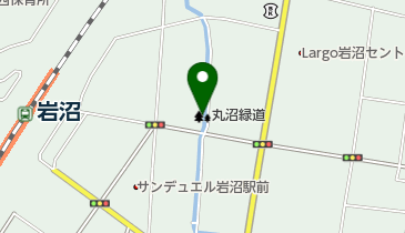 丸沼緑道の地図画像