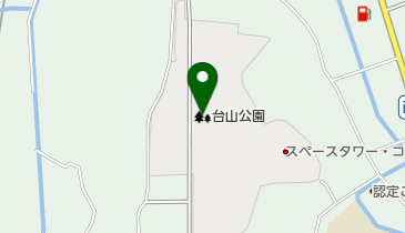 台山公園の地図画像