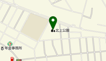 北上公園の地図画像