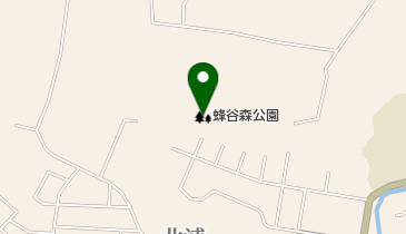 蜂谷森公園の地図画像