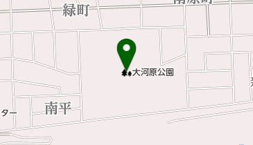 大河原公園の地図画像