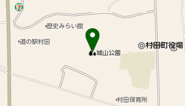 城山公園の地図画像