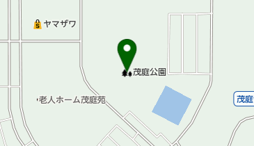 茂庭公園の地図画像