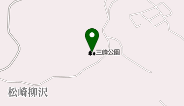 三峰公園の地図画像