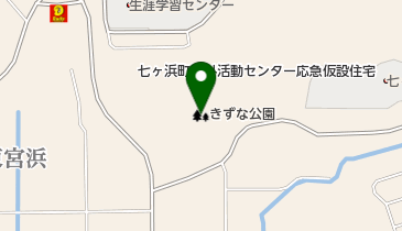 きずな公園の地図画像